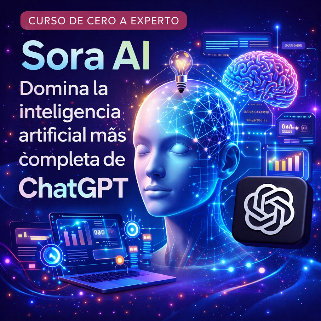 Sora AI: Domina la inteligencia artificial más completa de ChatGPT