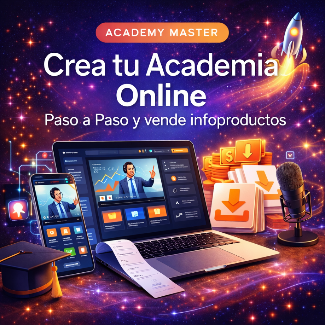 Academy Máster: Crea tu Academia Online Paso a Paso